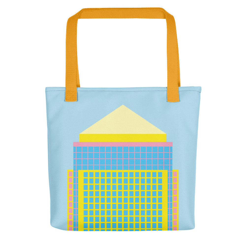 One Canada Square Tote Bags