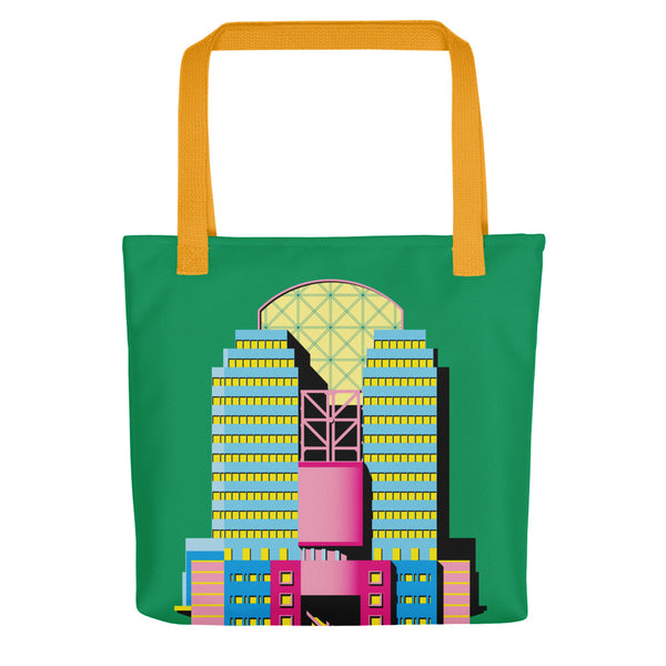 Alban Gate Elevation Tote Bags