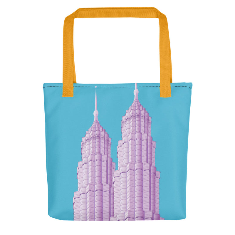 Petronas Towers Tote Bags