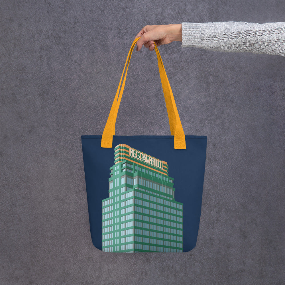 McGraw Hill Building Tote Bags