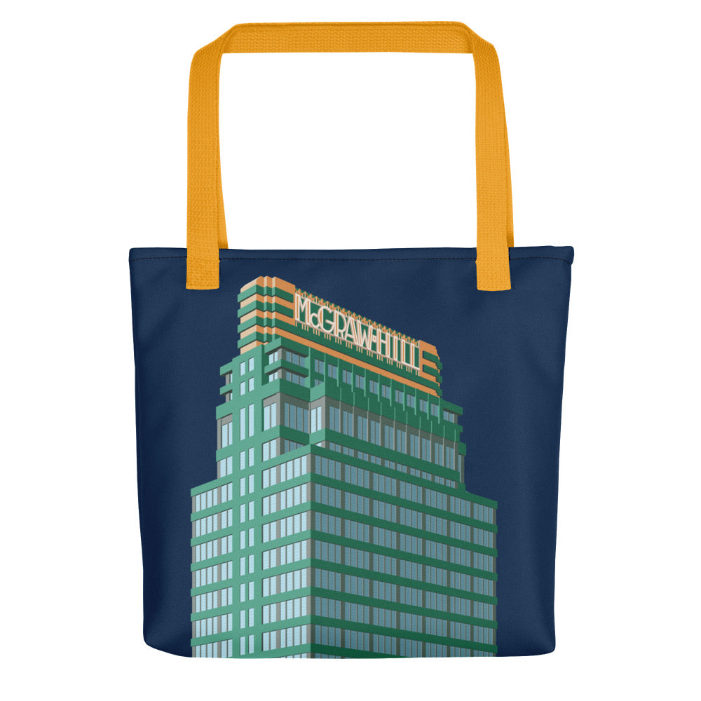 McGraw Hill Building Tote Bags