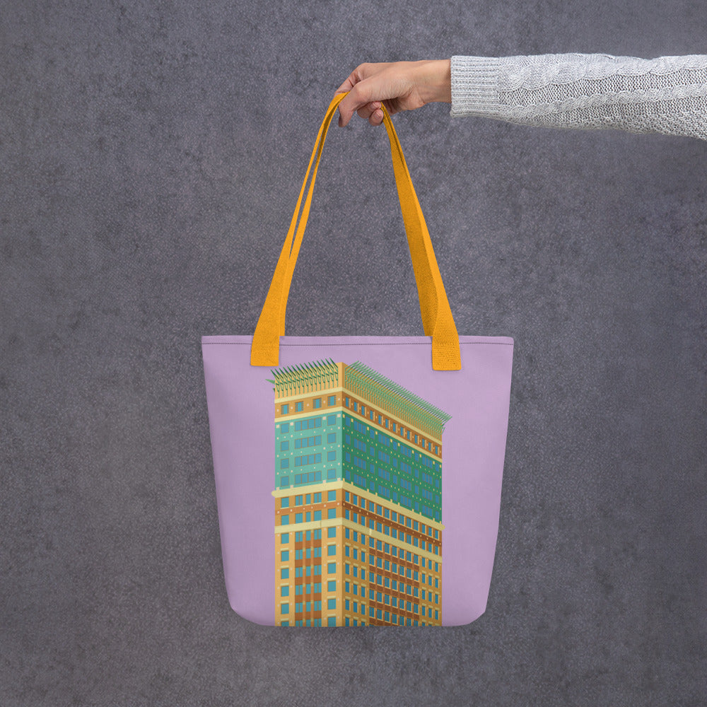 Carnegie Hall Tower Tote Bags