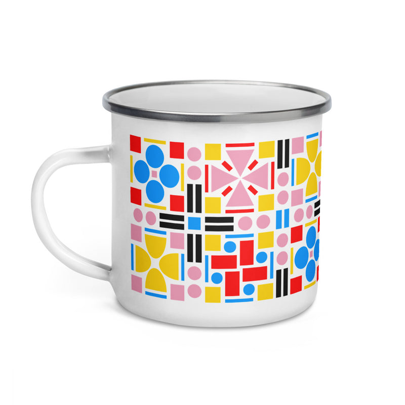 "Mighty Metropolitan" Enamel Mug