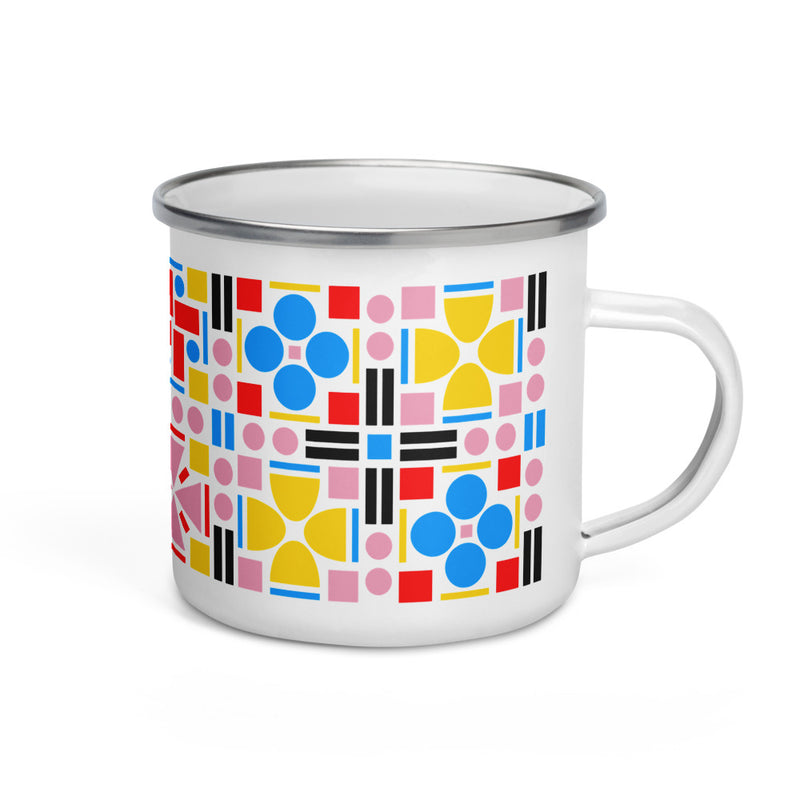 "Mighty Metropolitan" Enamel Mug