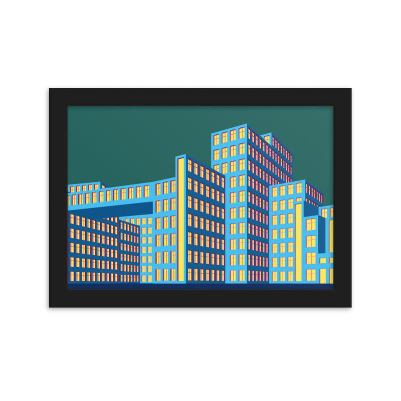 Derzhprom Framed Print