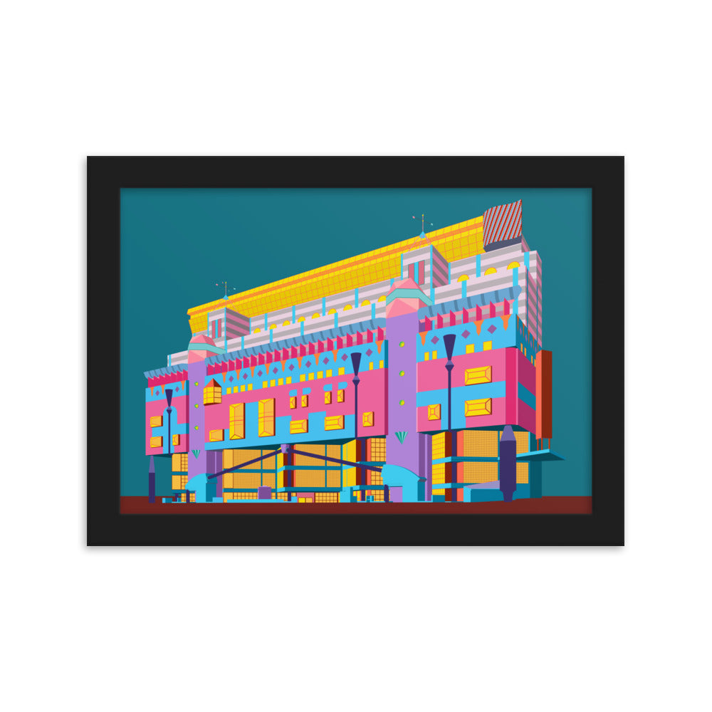 RMIT Building 8 Framed Print