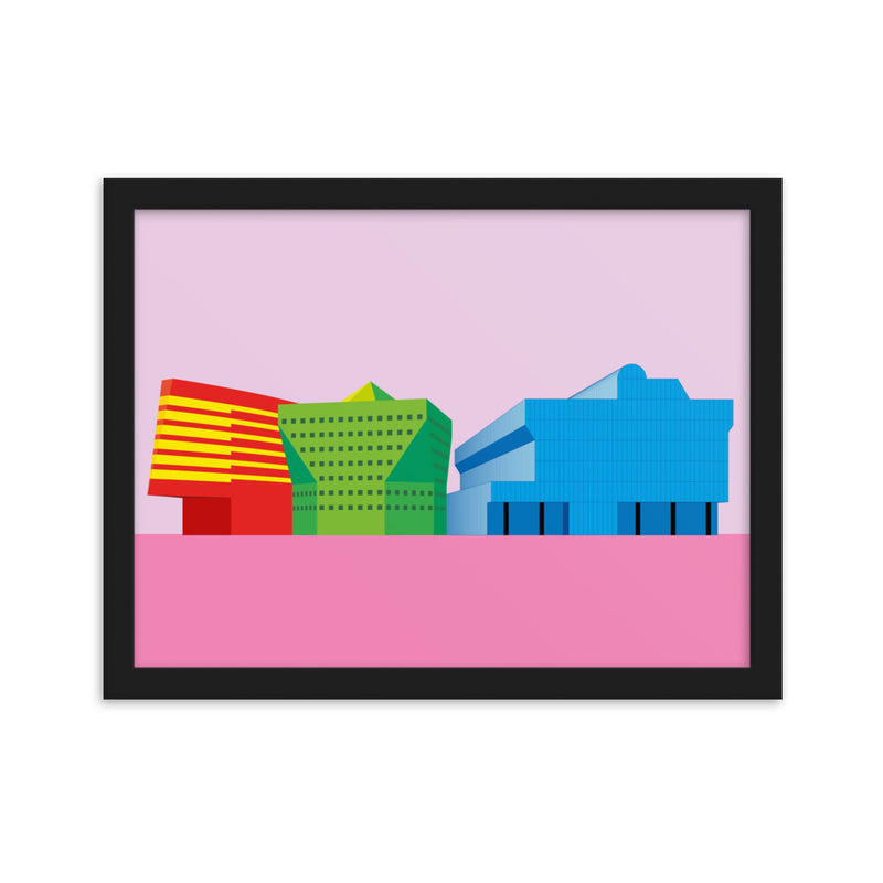 Pacific Design Center Framed Print