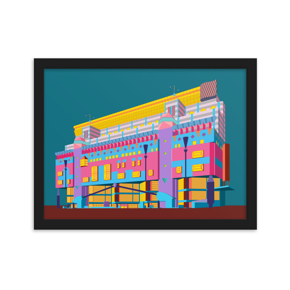 RMIT Building 8 Framed Print