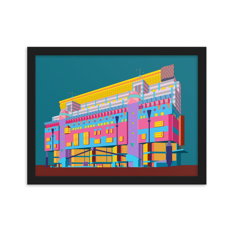 RMIT Building 8 Framed Print