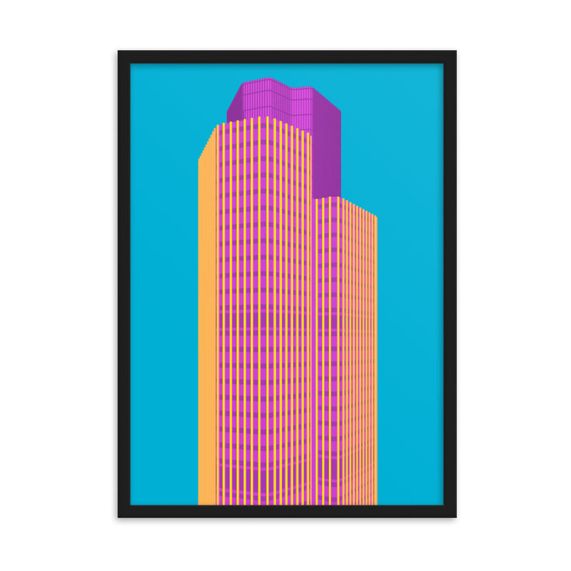 Tower 42 Framed Prints