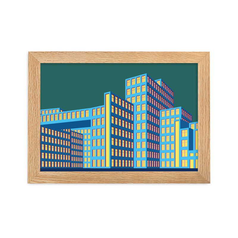 Derzhprom Framed Print