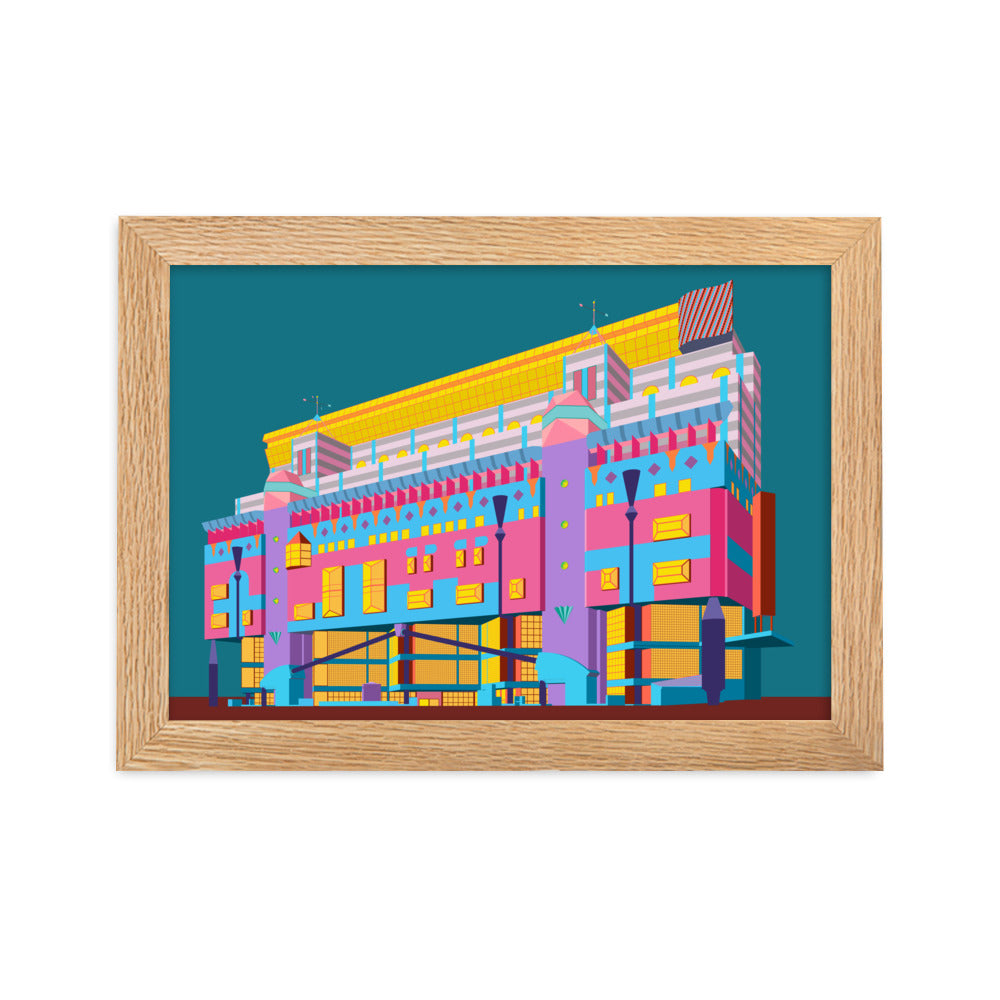 RMIT Building 8 Framed Print