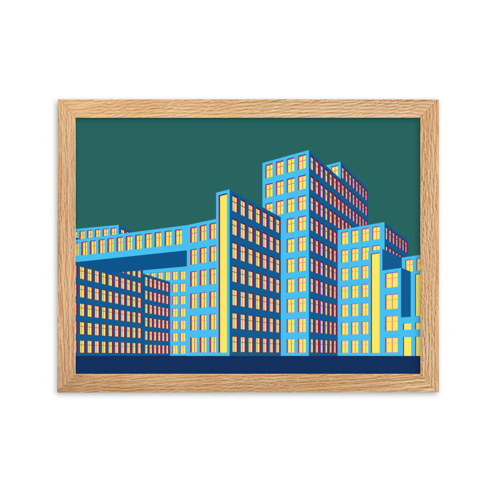 Derzhprom Framed Print