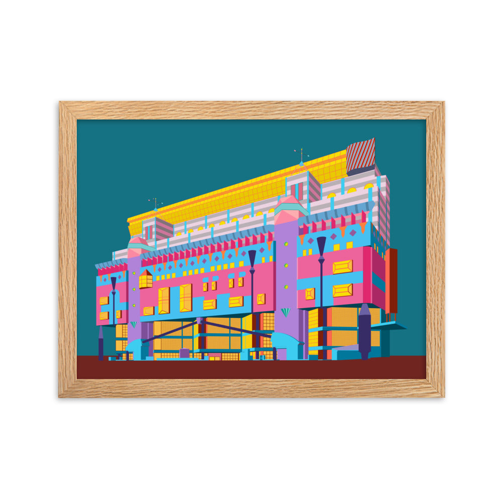 RMIT Building 8 Framed Print