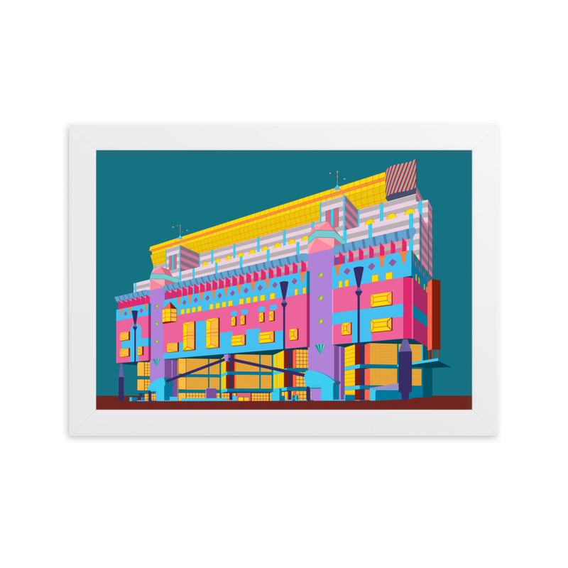 RMIT Building 8 Framed Print