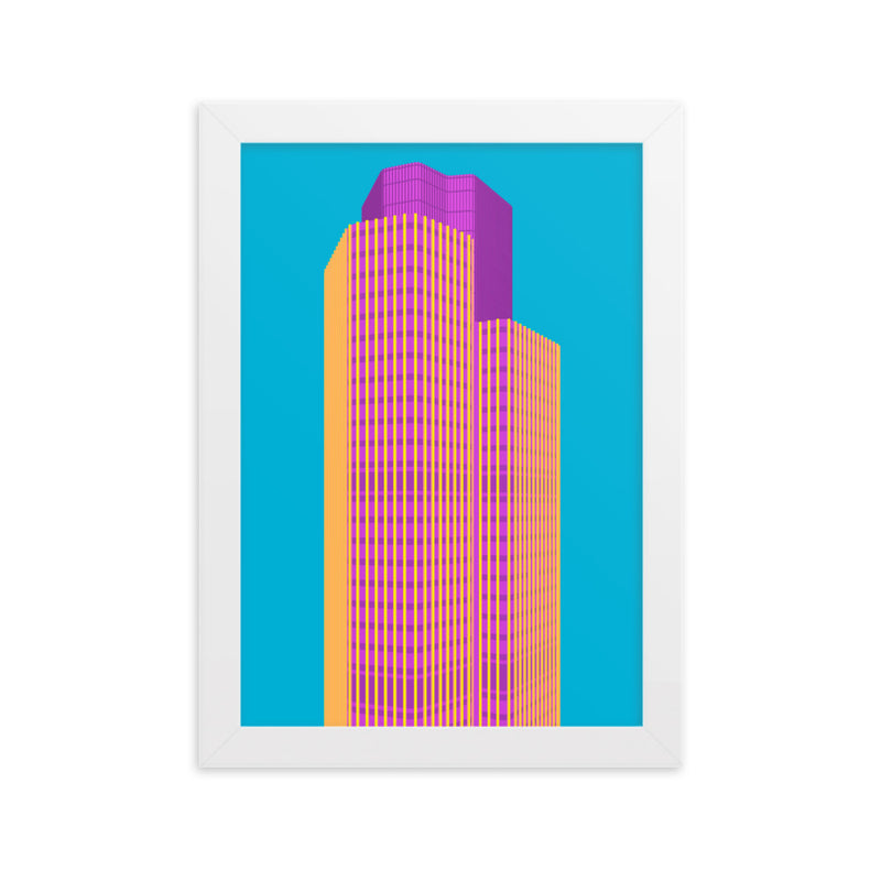Tower 42 Framed Prints