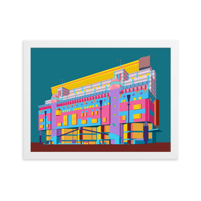 RMIT Building 8 Framed Print