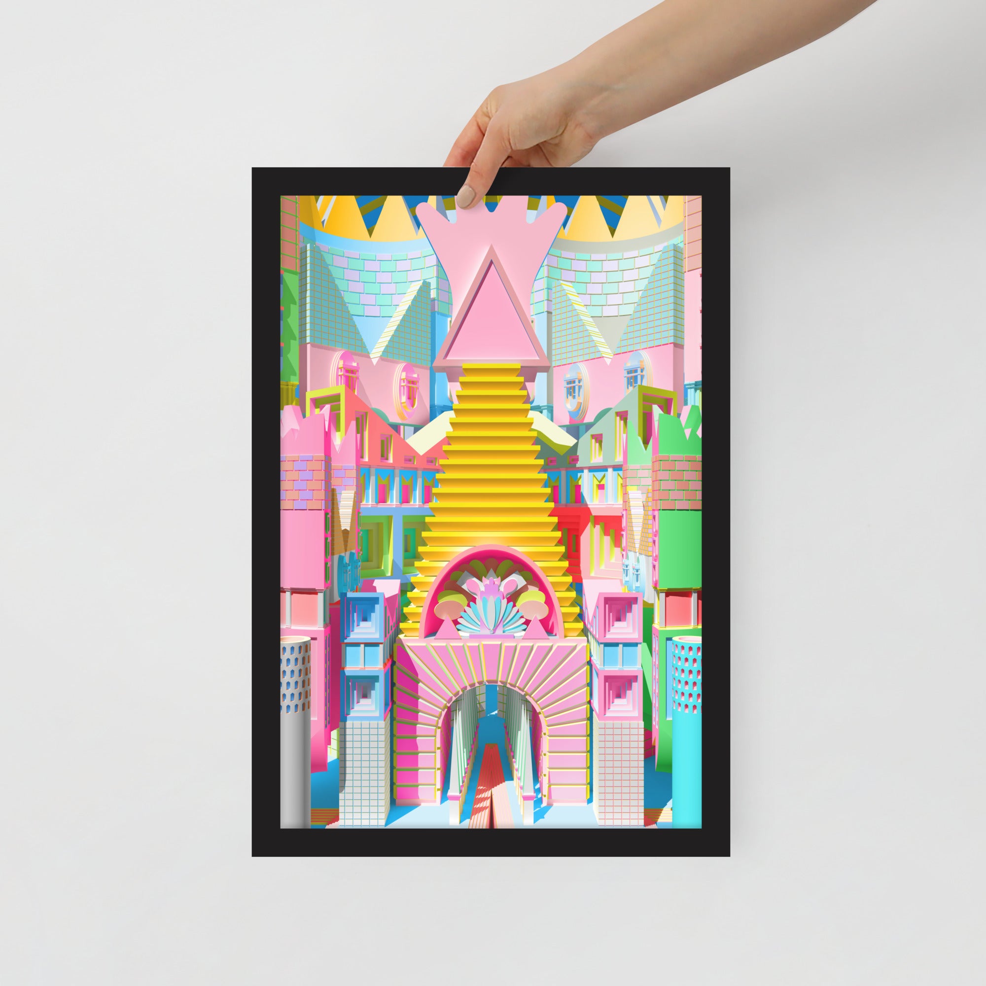 Temple of Pride Framed Prints