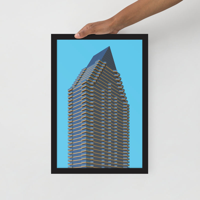 100 United Nations Plaza Framed Prints