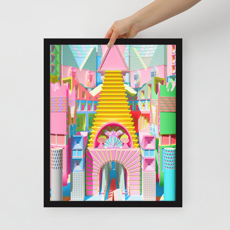 Temple of Pride Framed Prints