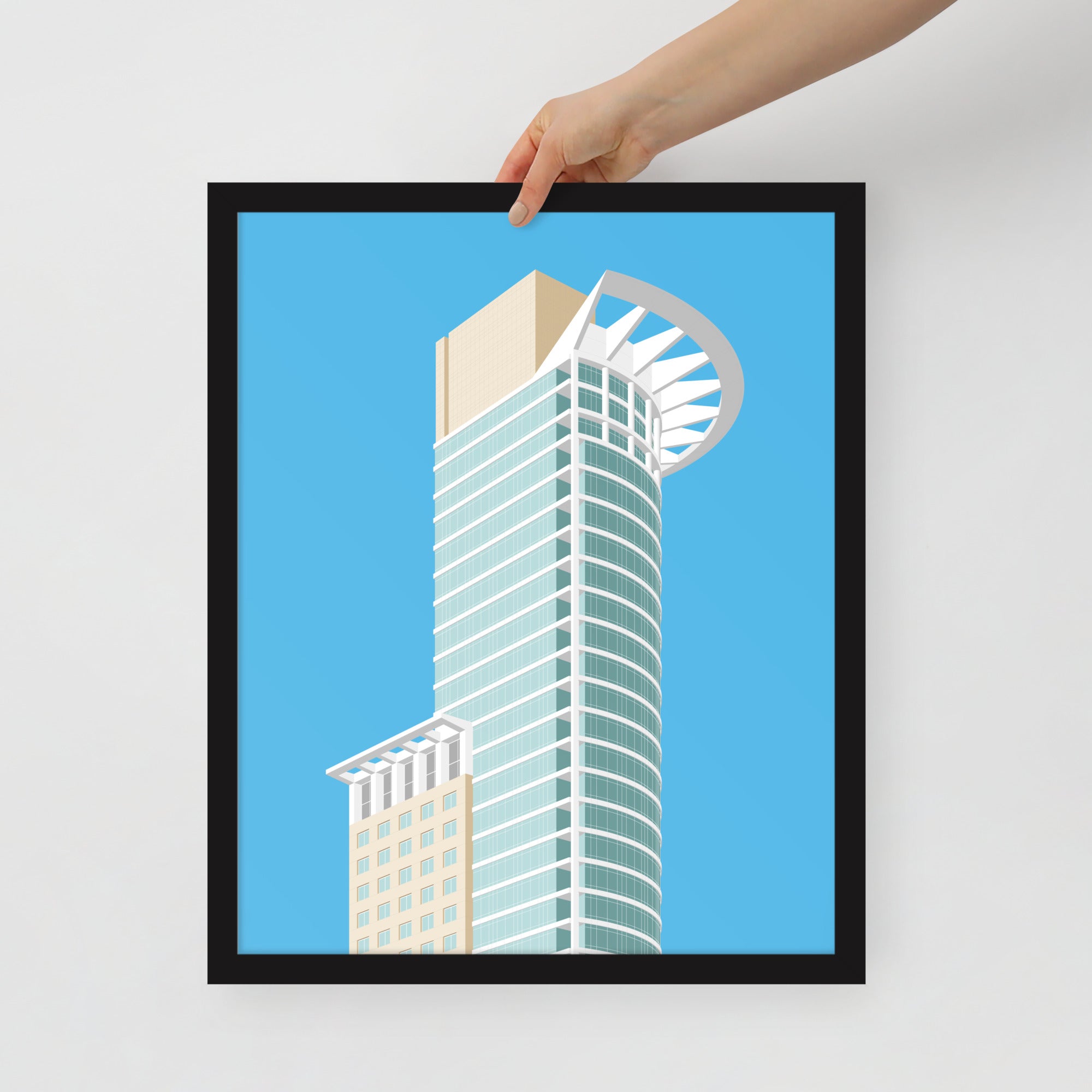 DZ Bank HQ Framed Prints