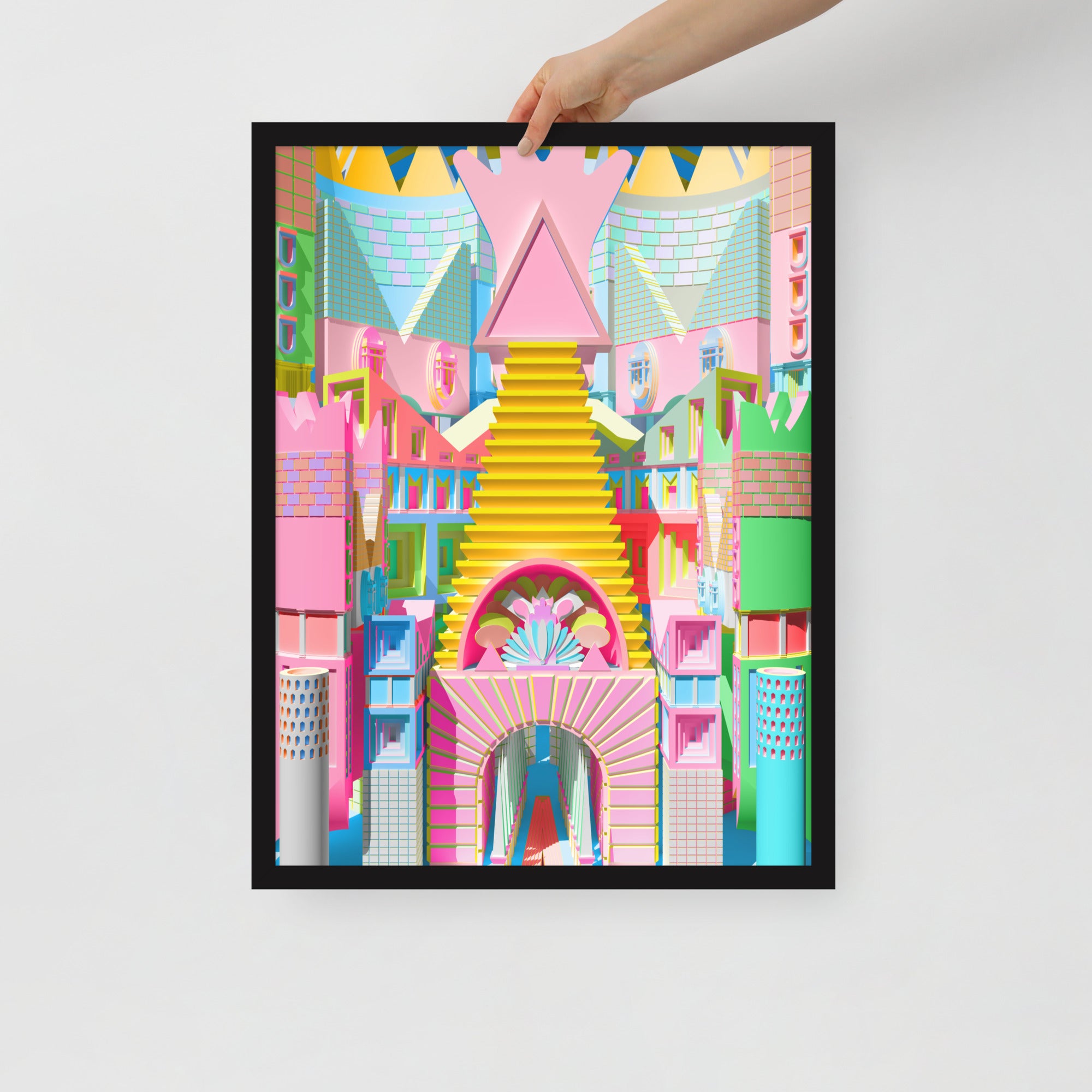 Temple of Pride Framed Prints