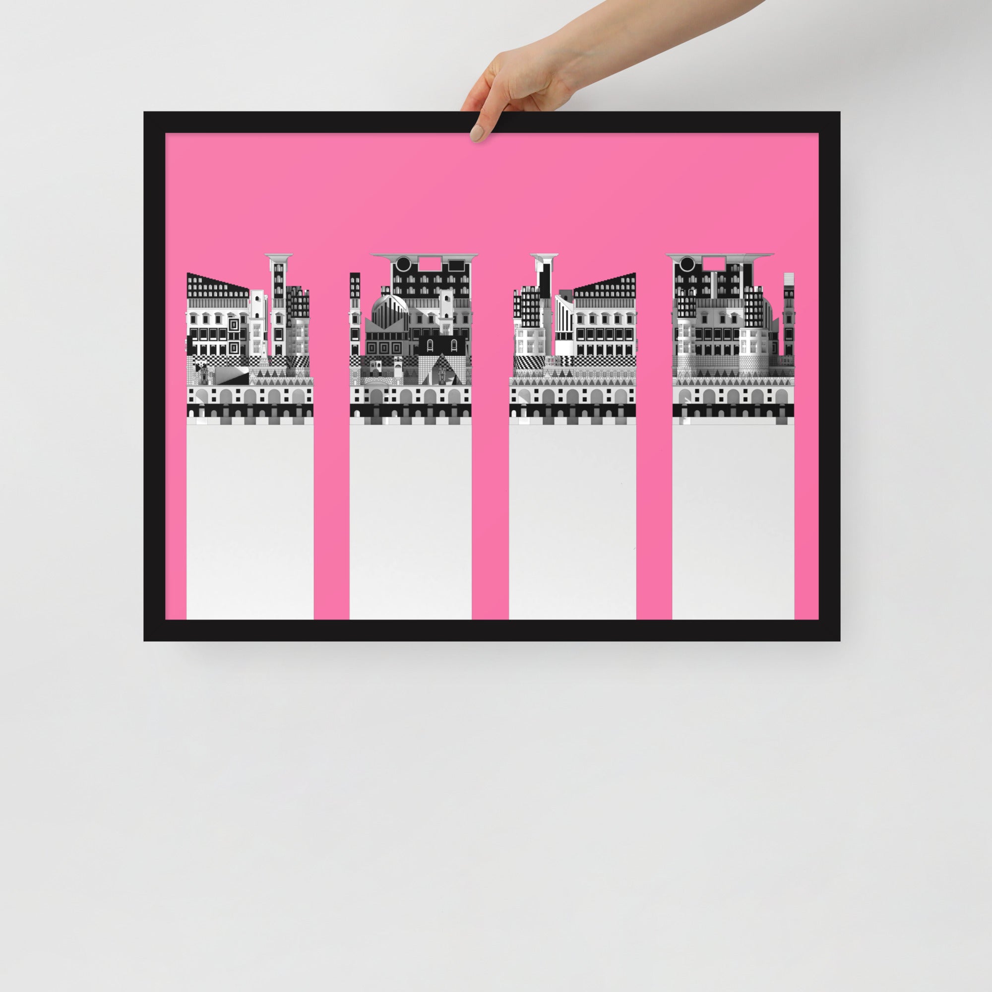 Picciriddu's Tower Elevations Framed Posters