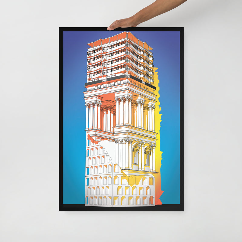 Ministry of Agricultural, Food and Forestry Policies Tower Framed Prints