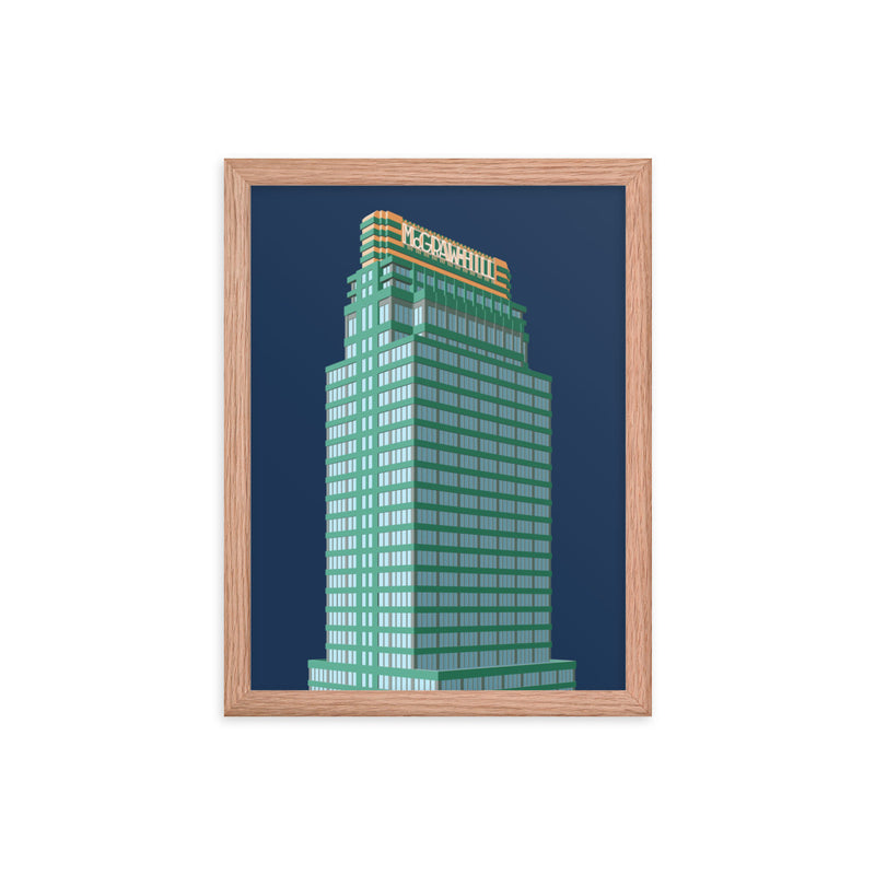McGraw Hill Building Framed Prints