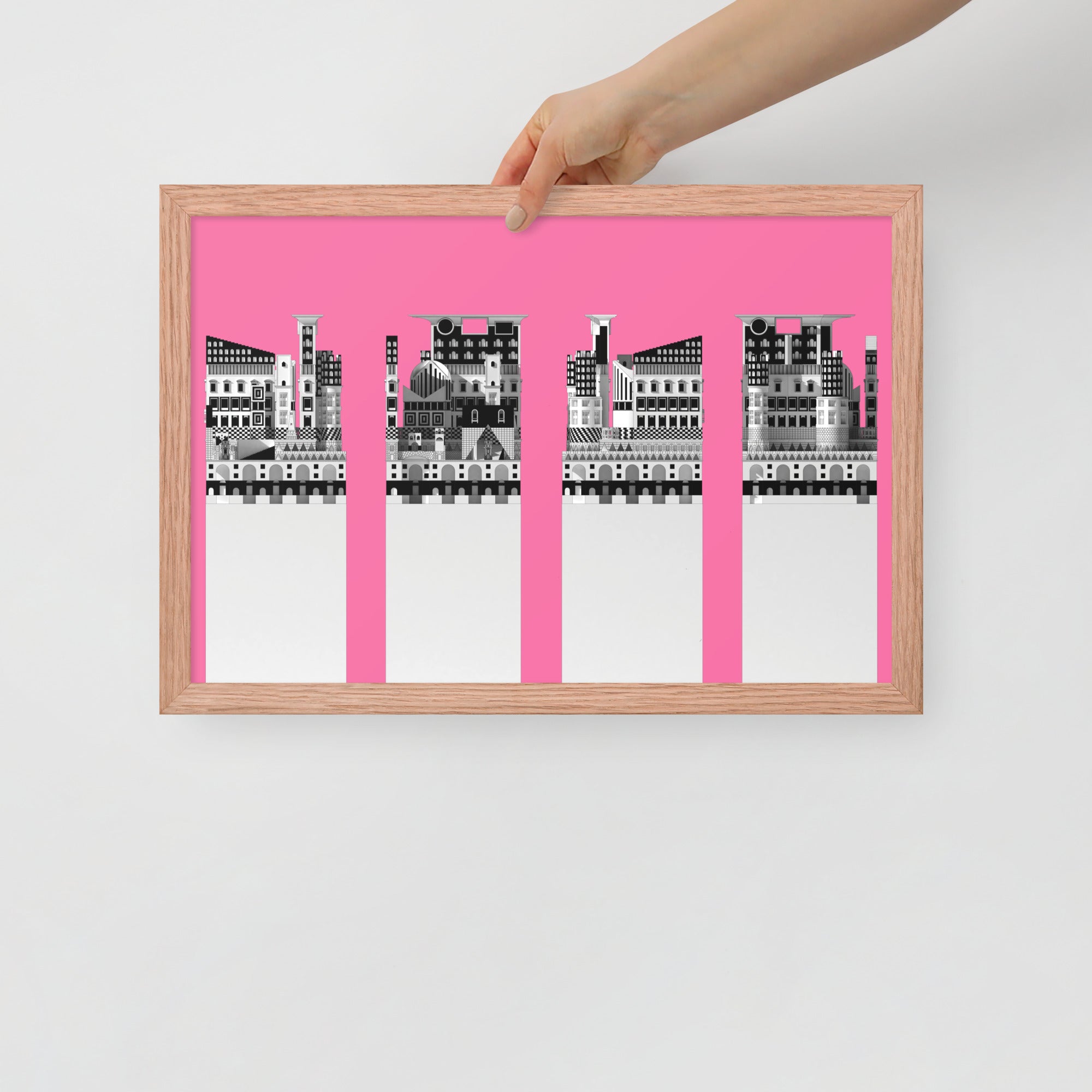 Picciriddu's Tower Elevations Framed Posters