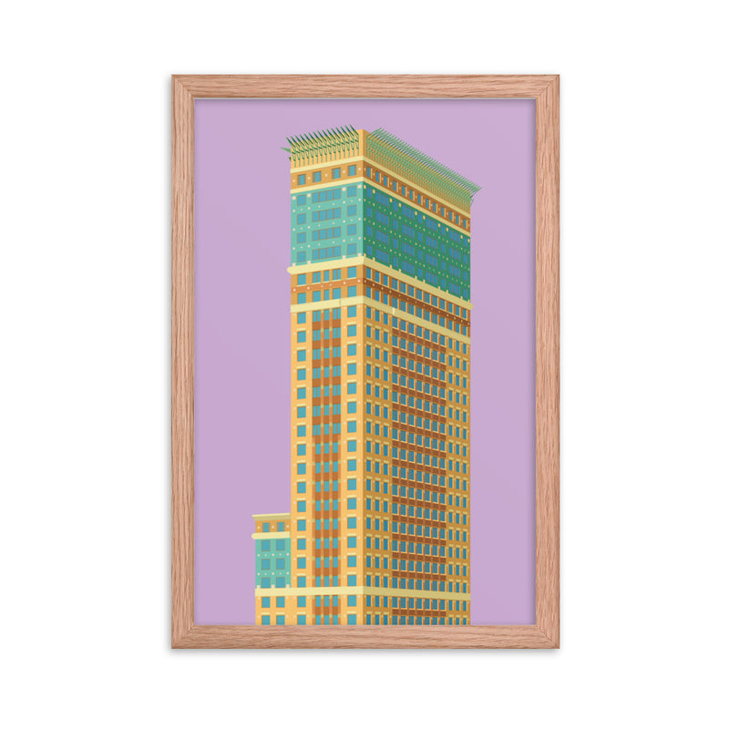 Carnegie Hall Tower Framed Prints