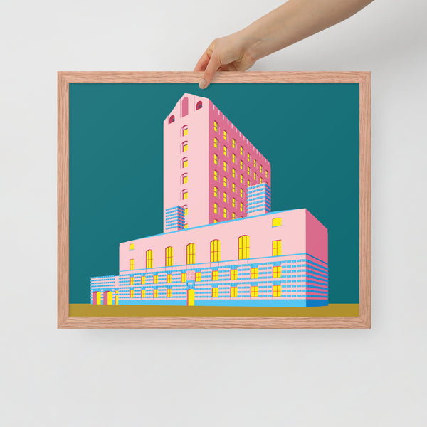 Wood Street Police Station Framed Prints