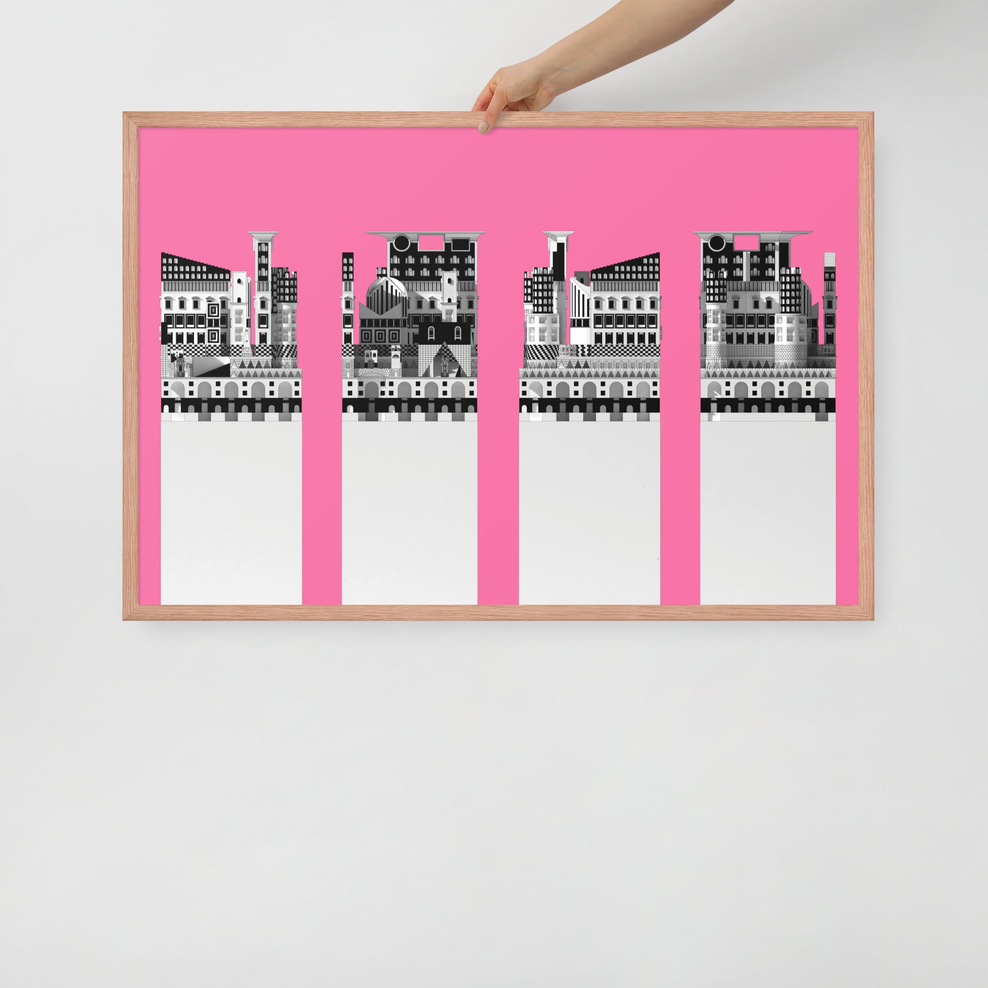 Picciriddu's Tower Elevations Framed Posters