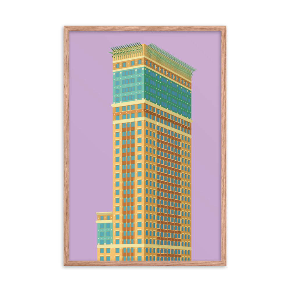 Carnegie Hall Tower Framed Prints