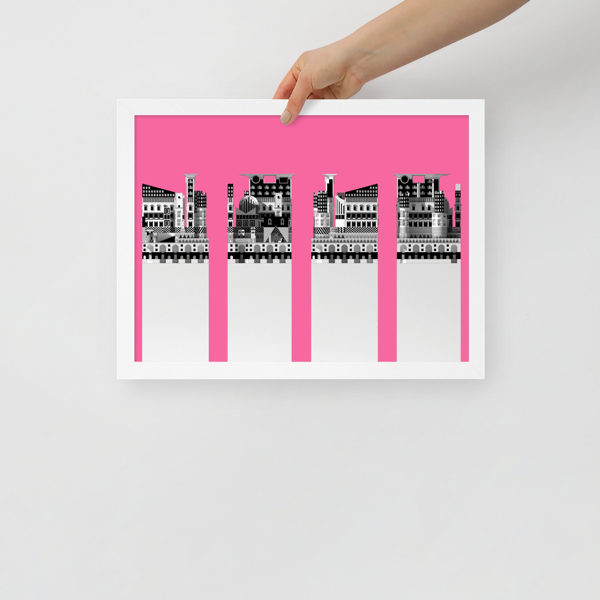 Picciriddu's Tower Elevations Framed Posters