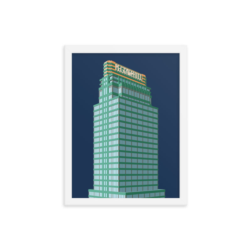 McGraw Hill Building Framed Prints