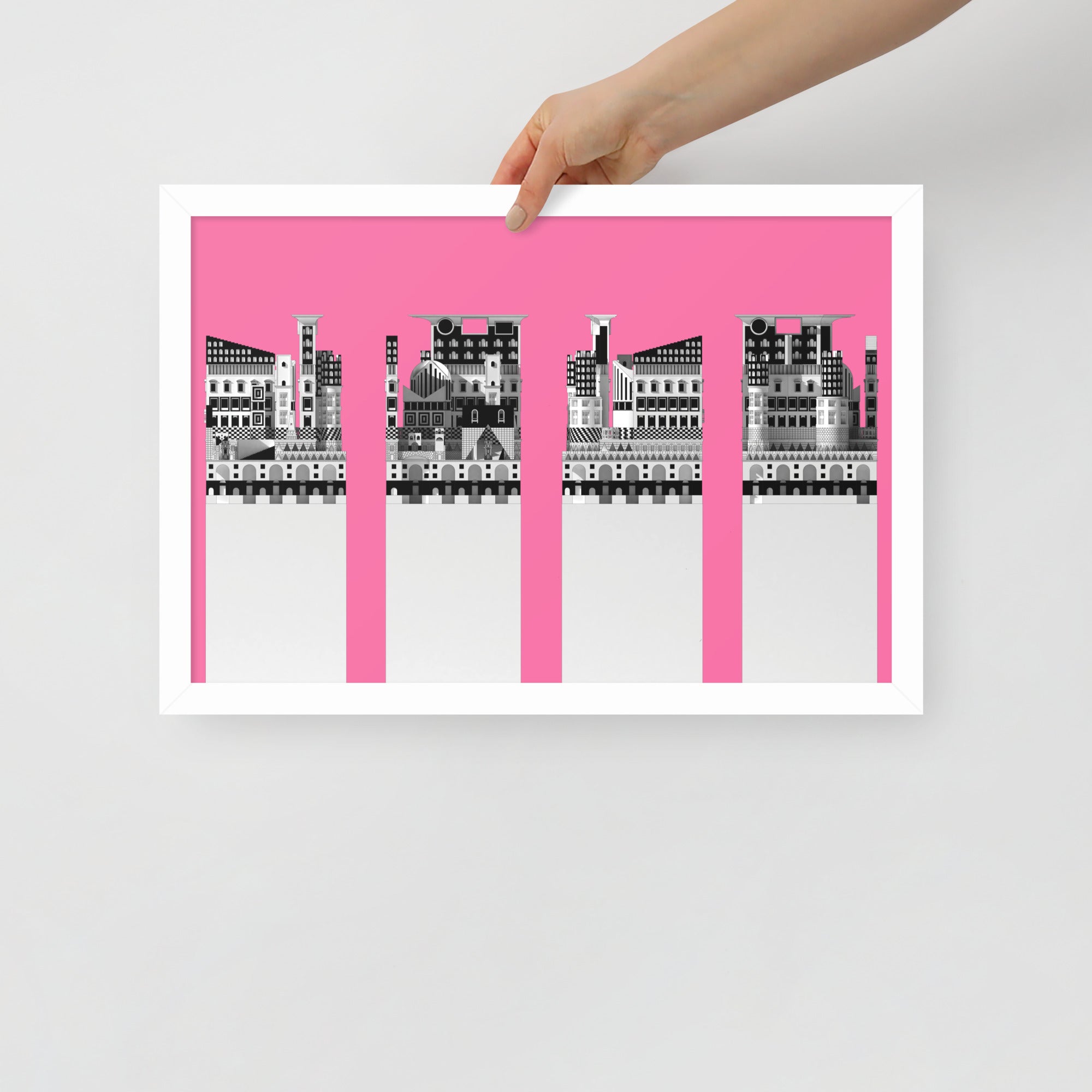 Picciriddu's Tower Elevations Framed Posters