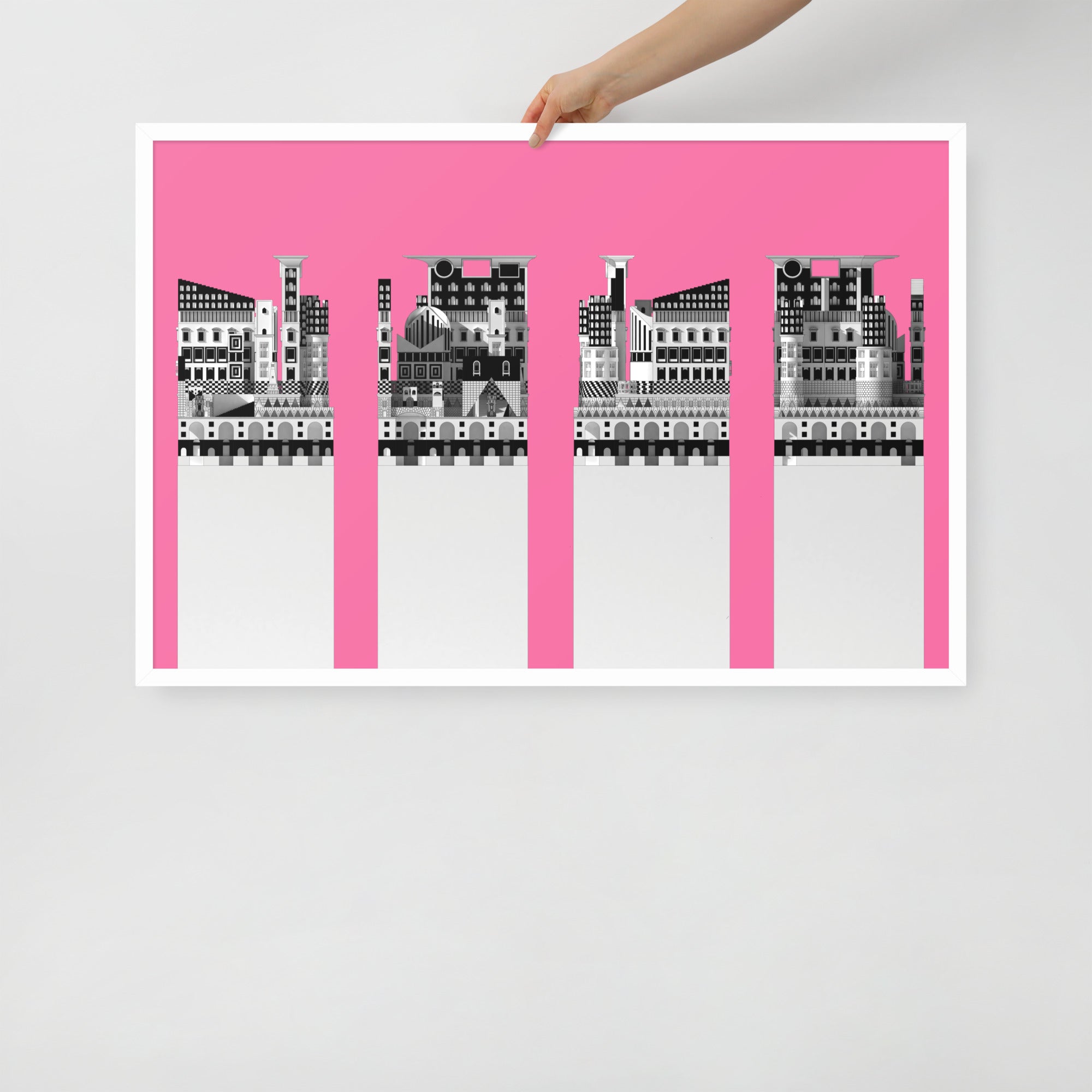 Picciriddu's Tower Elevations Framed Posters