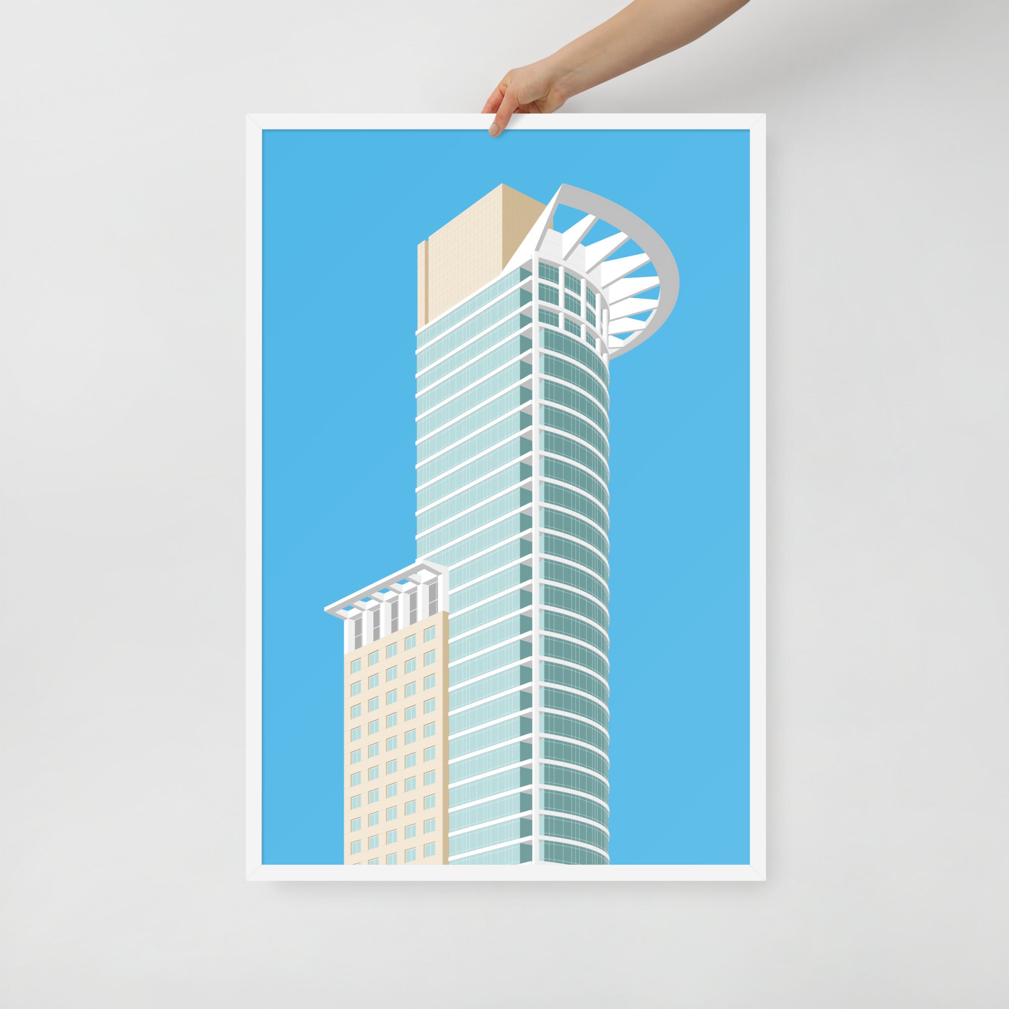 DZ Bank HQ Framed Prints