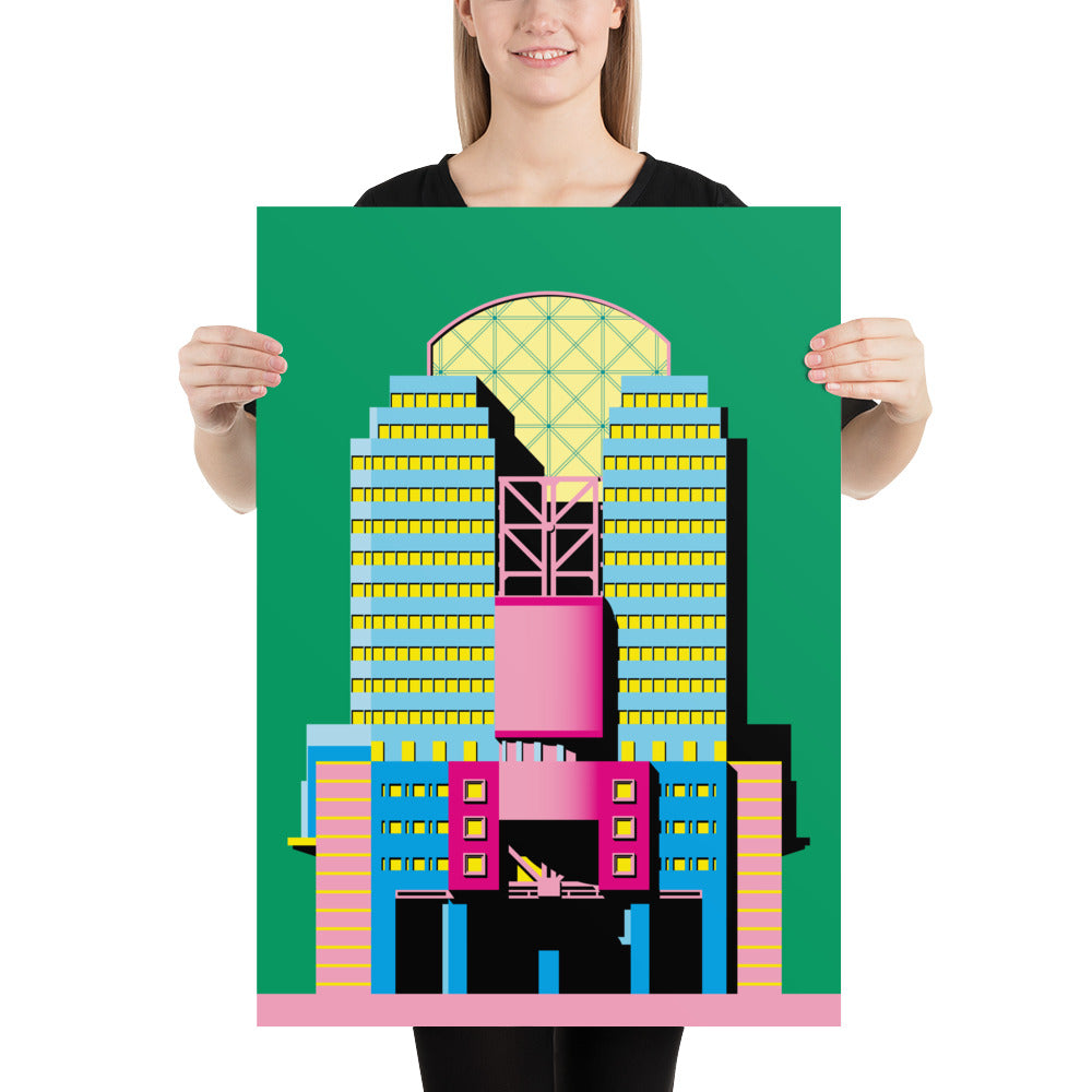 Alban Gate (125 London Wall) Elevation Posters