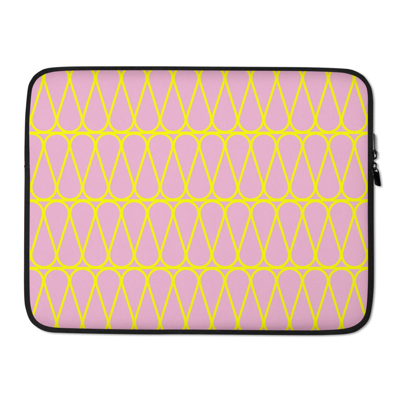 Pink & Yellow Well-Insulated Laptop Cases