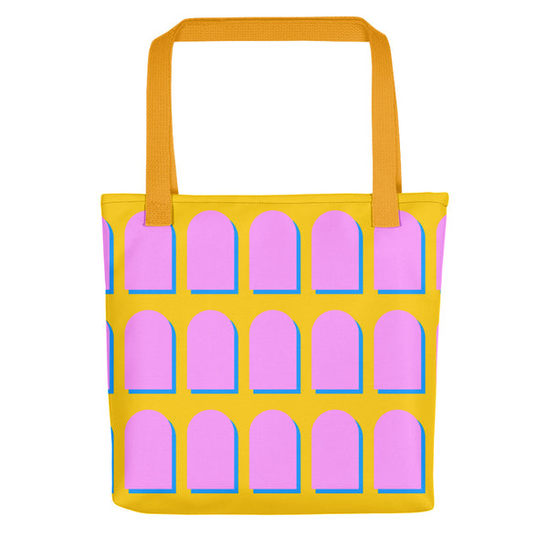 Pink & Yellow Tote-asseum