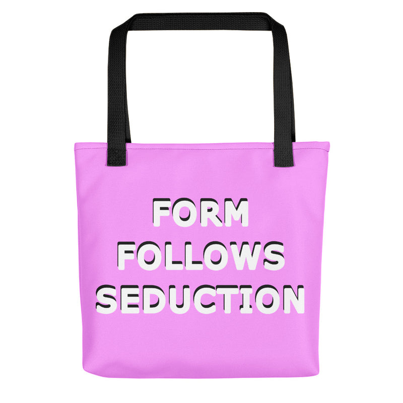 Form Follows Seduction White & Pink