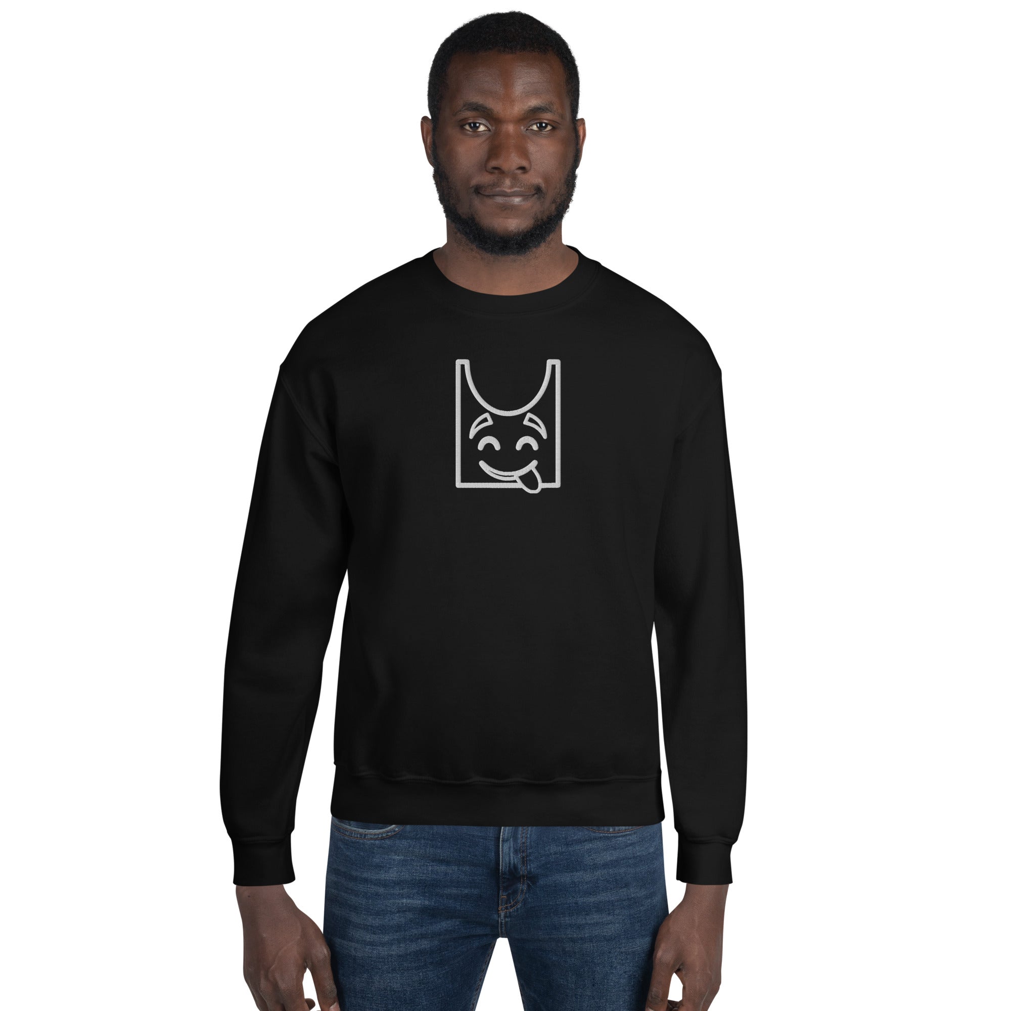 Goofy Kemoji Unisex Jumpers in a variety of colours