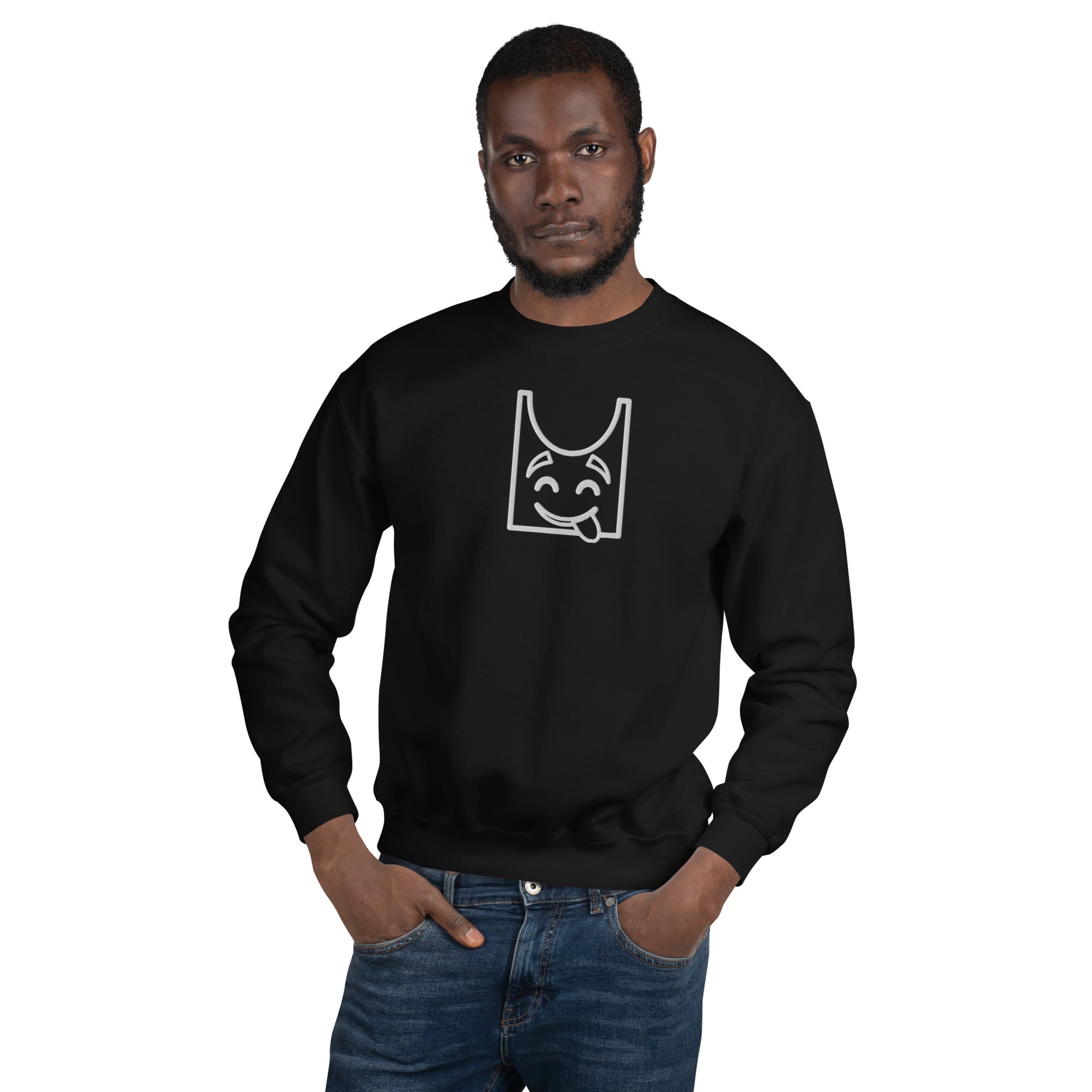 Goofy Kemoji Unisex Jumpers in a variety of colours