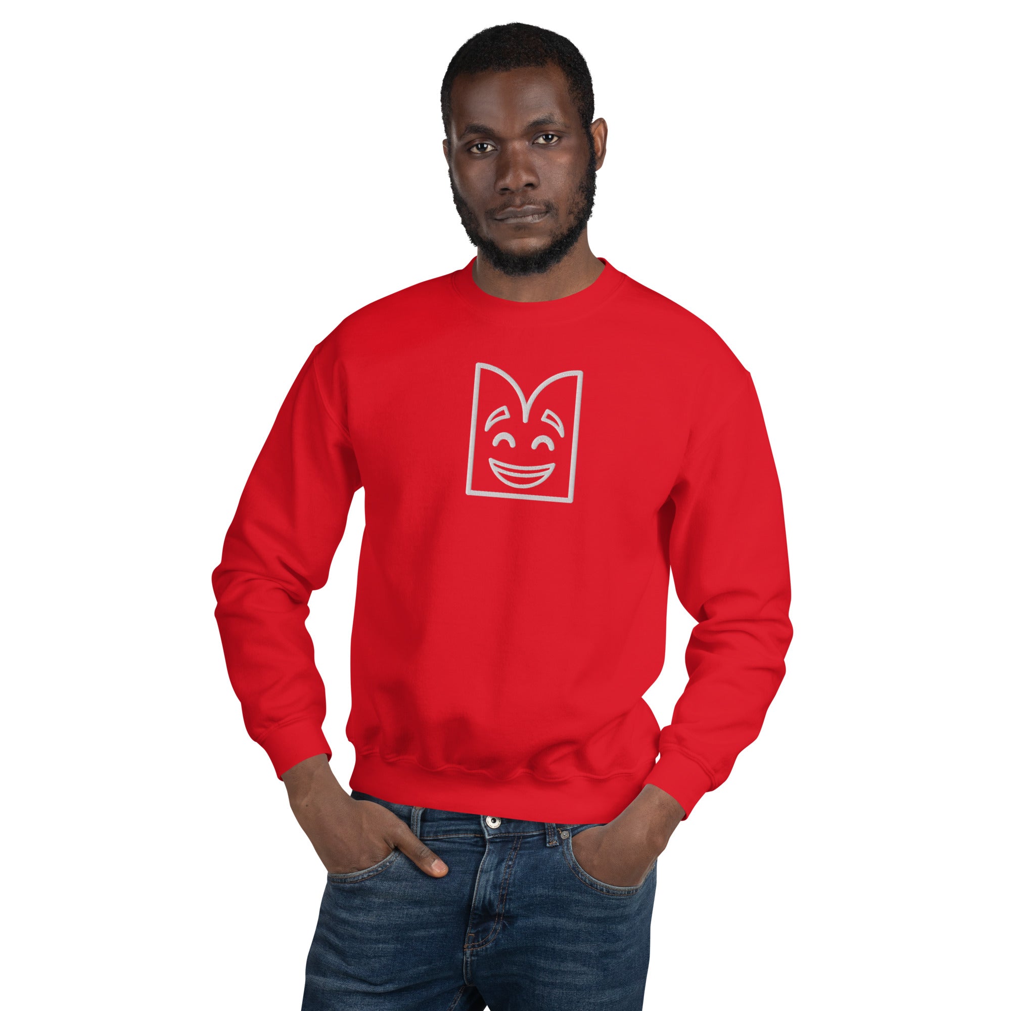 Happy Kemoji Unisex Jumpers in a variety of colours