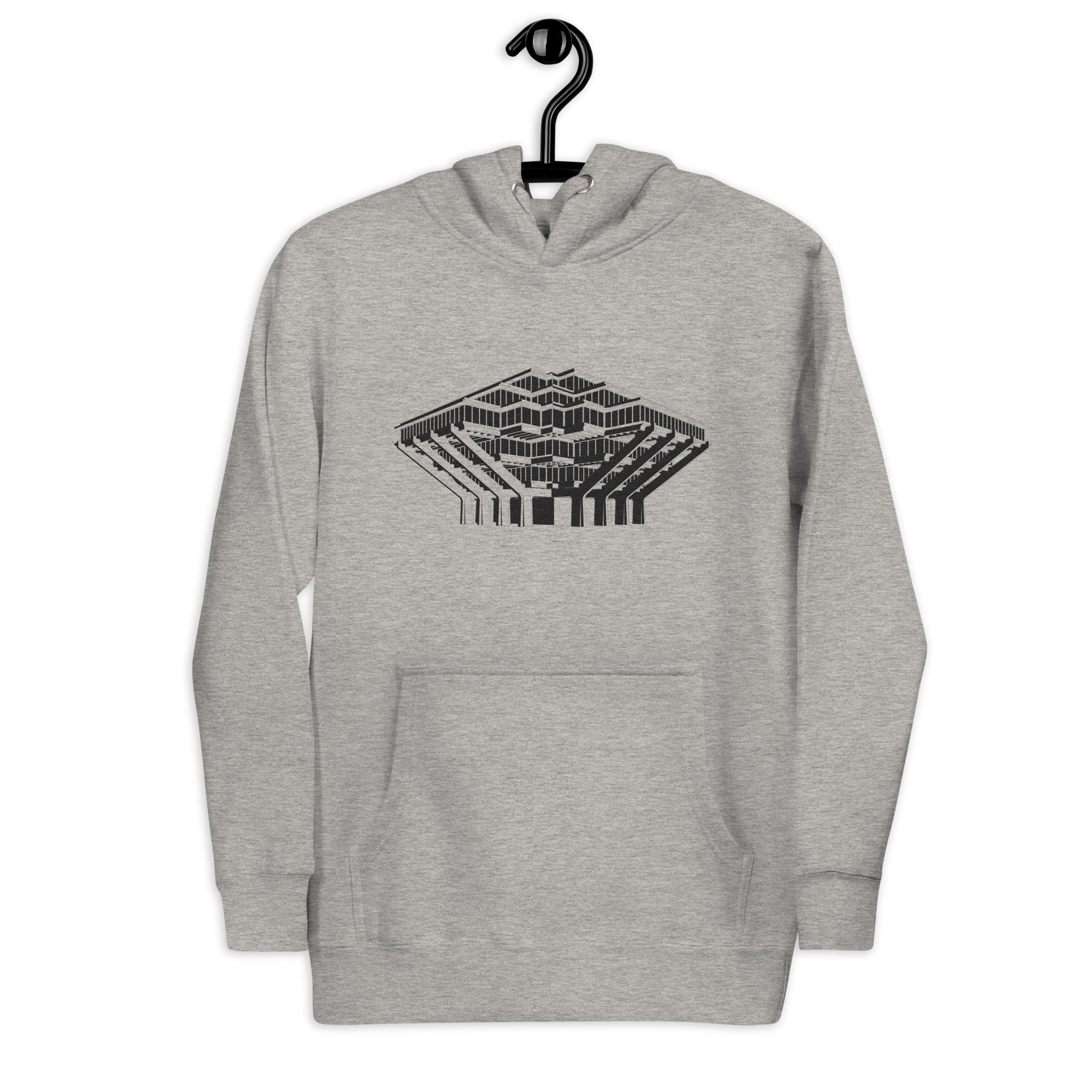 Geisel Library Unisex Embroidered Hoodie