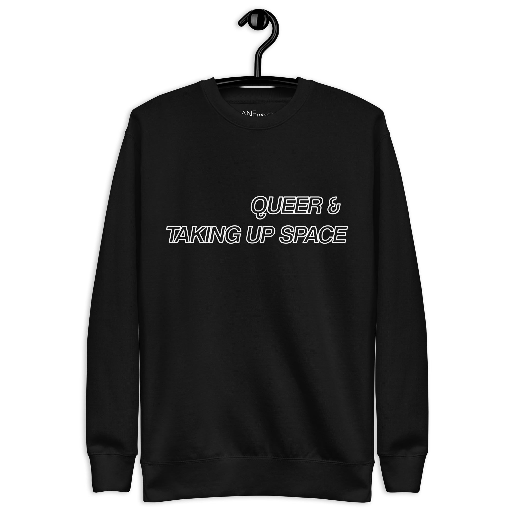 Queer & Taking Up Space Unisex Jumper