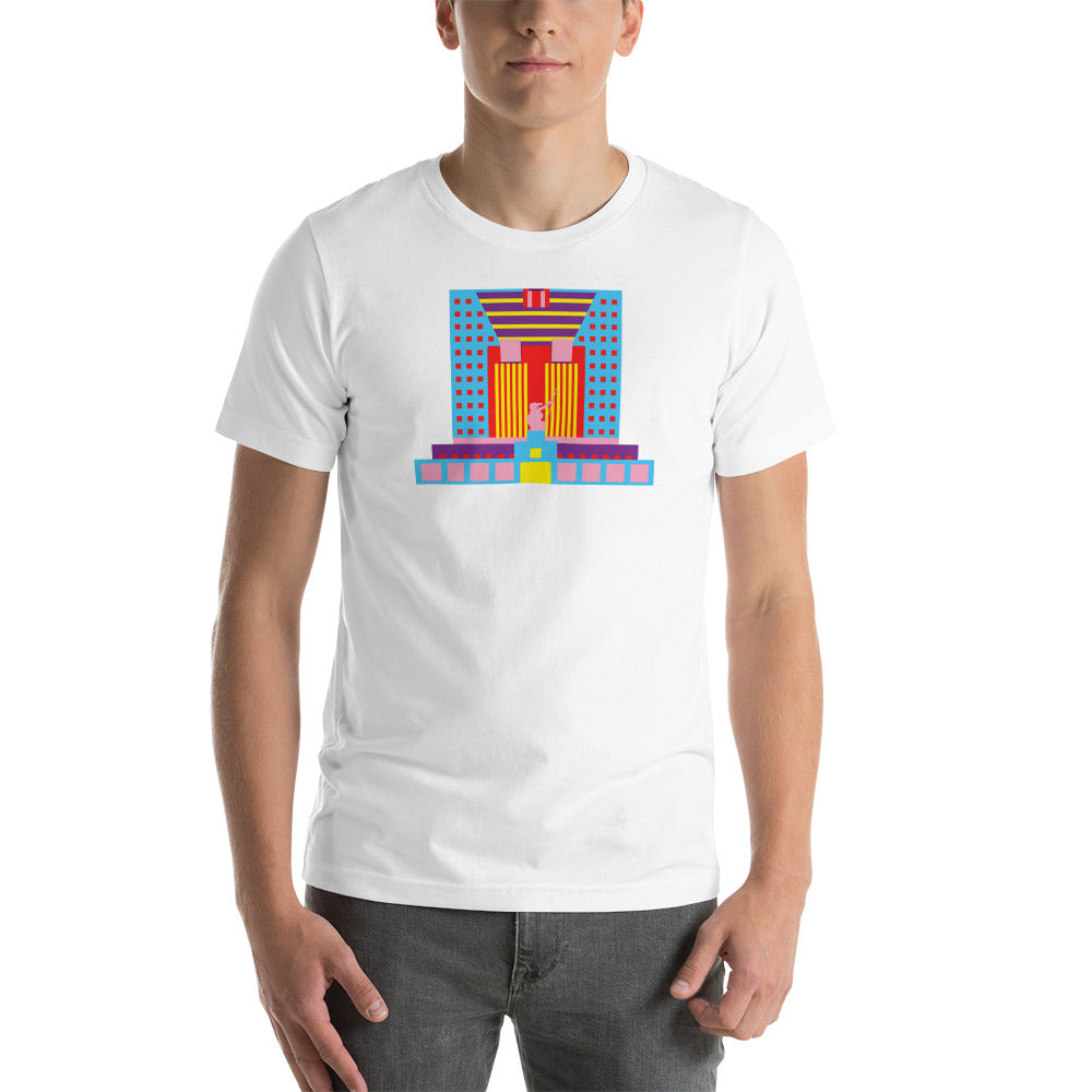 Portland Building Front-And-Back Unisex T-Shirt