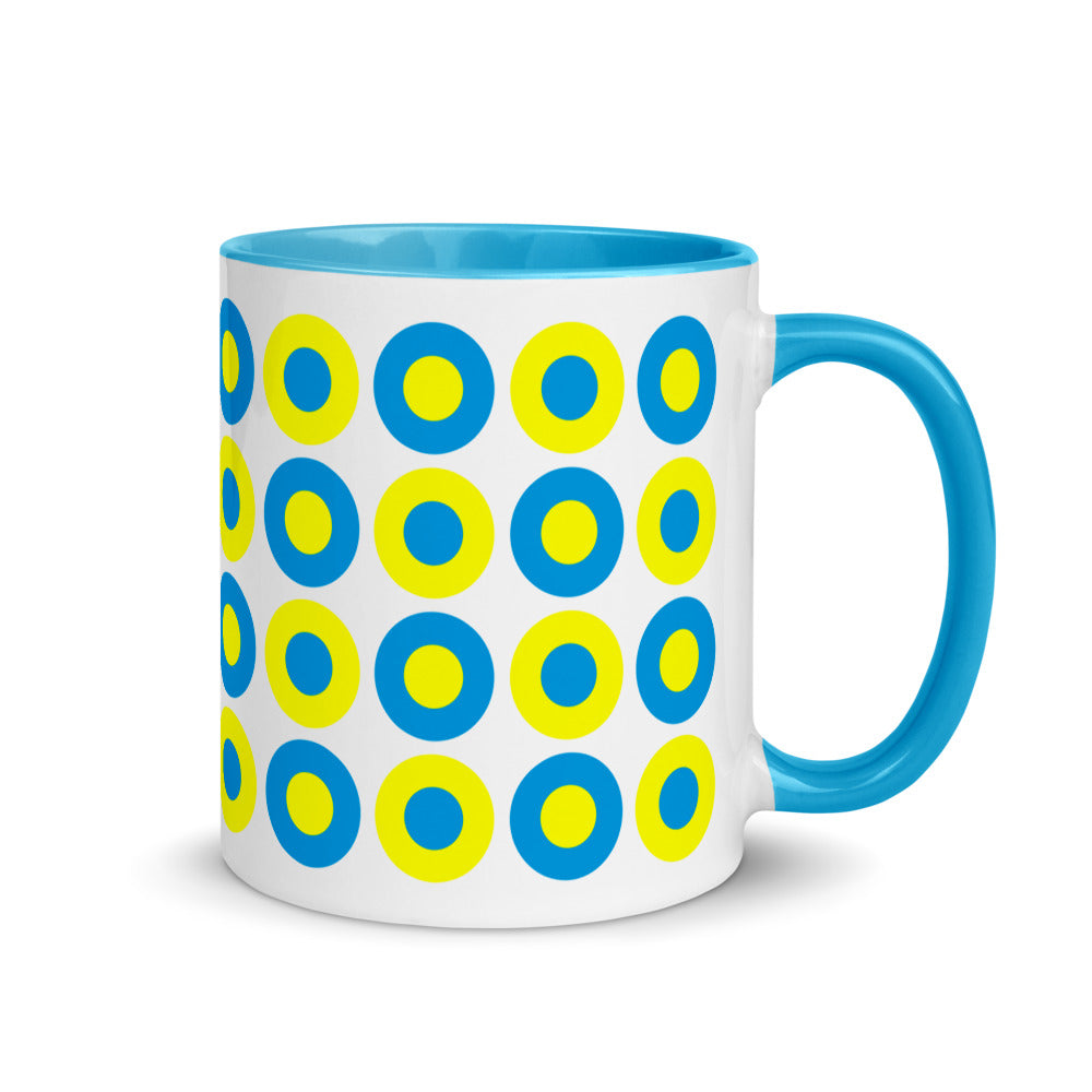 Blue & Yellow Chromadot Mug